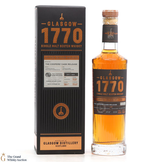 Glasgow - 1770 Coopers' Cask Release - Limited Edition 50cl