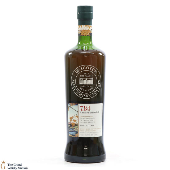 Longmorn - 27 Year Old -  SMWS 7.84 2013 - A Mystery Unravelled? - 20th Anniversary of the Society's Japanese Branch