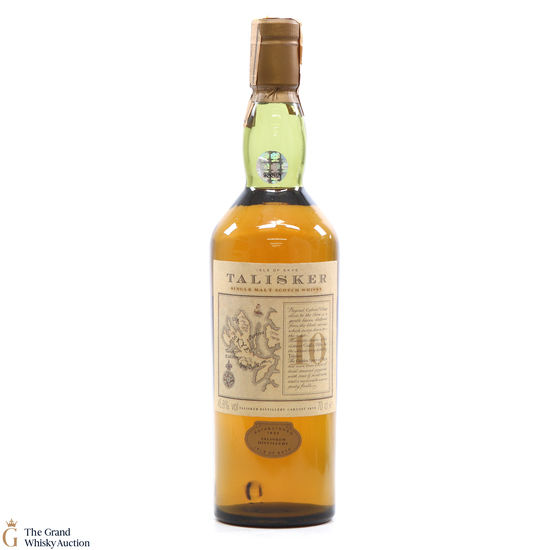 Talisker - 10 Year Old - Map Label 