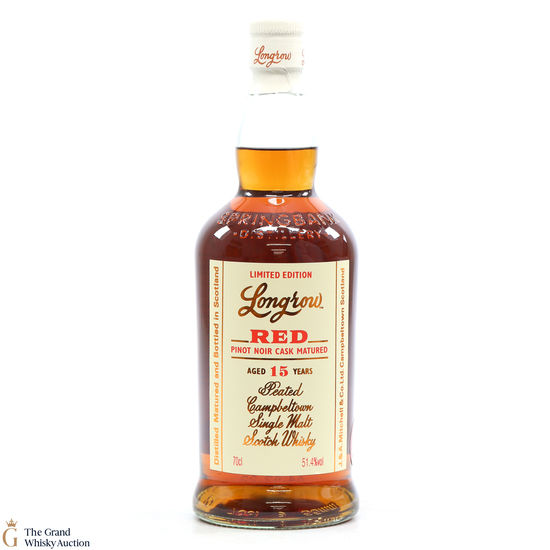 Longrow Red - 15 Year Old - Pinot Noir 
