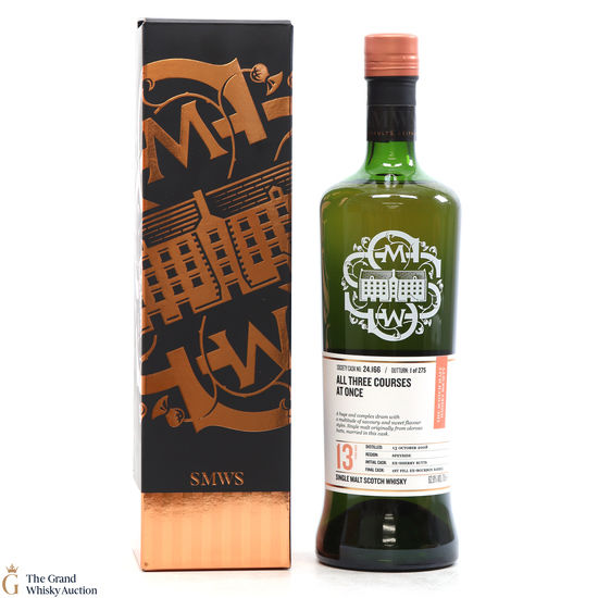 Macallan - 13 Year Old SMWS 24.166 All Three Courses At Once