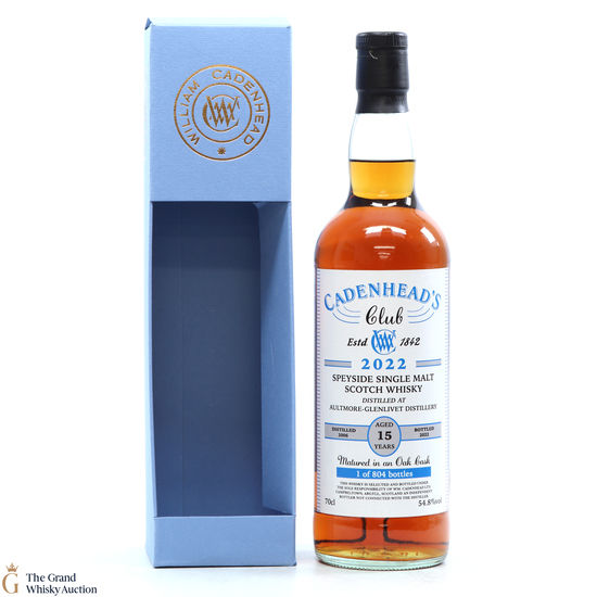 Aultmore - 15 Year Old 2006 Cadenhead's Club 2022
