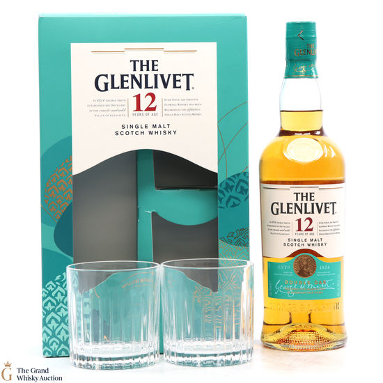 Glenlivet - 12 Year Old Double Oak Gift Set