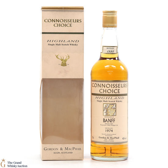 Banff - 1974 Connoisseurs Choice Gordon and Macphail 1998