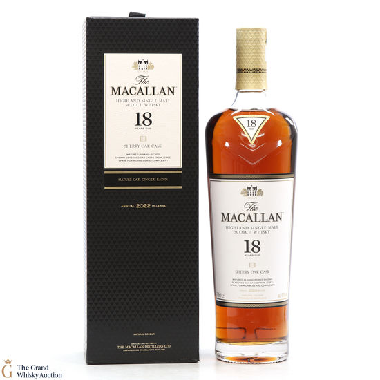 Macallan - 18 Year Old Sherry Oak (2022)