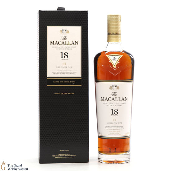 Macallan - 18 Year Old Sherry Oak (2022)