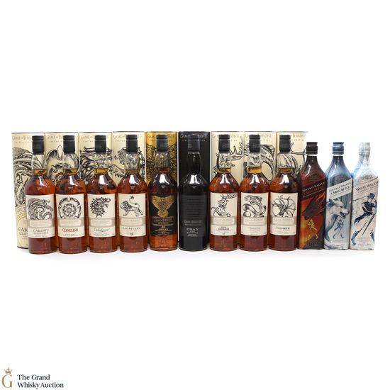 Game of Thrones - Limited Editions - 12 x 70cl