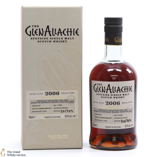Glenallachie - 15 Year Old 2006 Spirit Of Speyside 2022 #3292