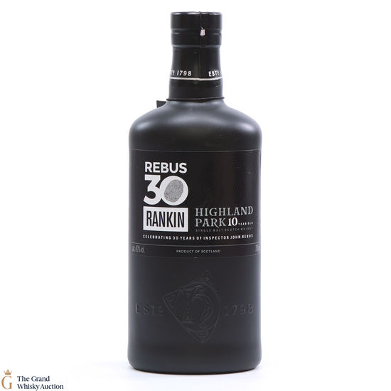 Highland Park - 10 Year Old - Rebus 30 Rankin