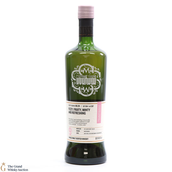 Glen Spey - 9 Year Old - SMWS 80.29 - Fizzy, Fruity, Minty & Refreshing