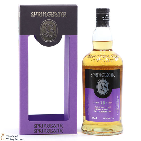 Springbank - 18 Year Old - 2018 (75cl)