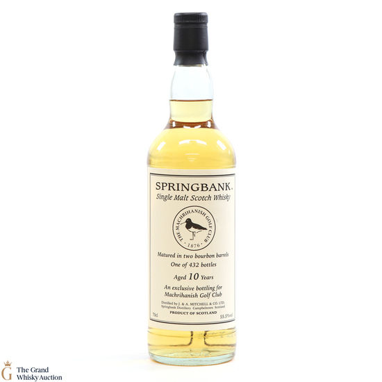 Springbank - 10 Year Old Machrihanish Golf Club