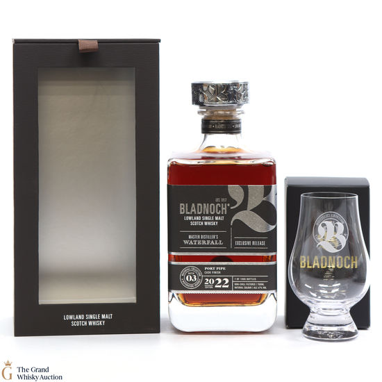 Bladnoch - Waterfall Collection 2021 Exclusive Release Batch #3 & Glass