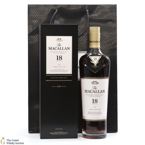 Macallan - 18 Year Old Sherry Oak - (2021)
