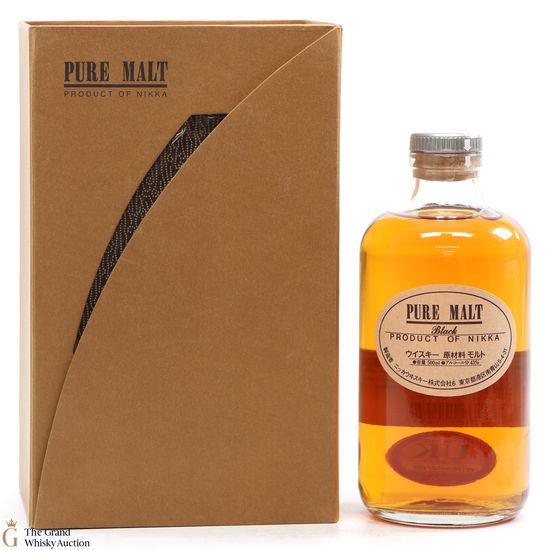 Nikka - Pure Malt 50cl & Black Notebook