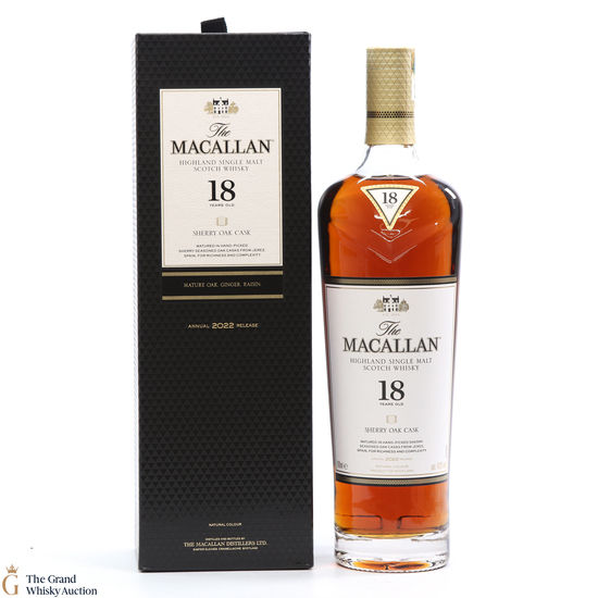 Macallan - 18 Year Old Sherry Oak (2022)