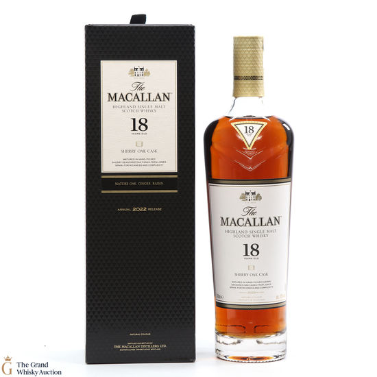 Macallan - 18 Year Old Sherry Oak (2022)