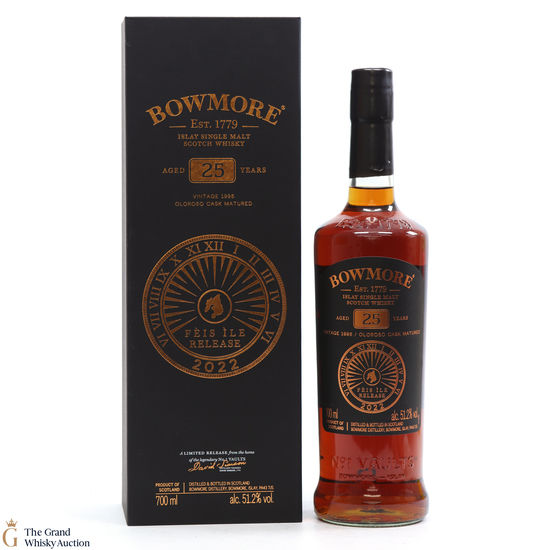 Bowmore - 25 Year Old 1996 Oloroso #9001485 - Feis Ile 2022