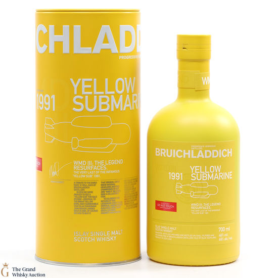 Bruichladdich - 25 Year Old (1991) - Yellow Submarine WMDIII - The Legend Resurfaces