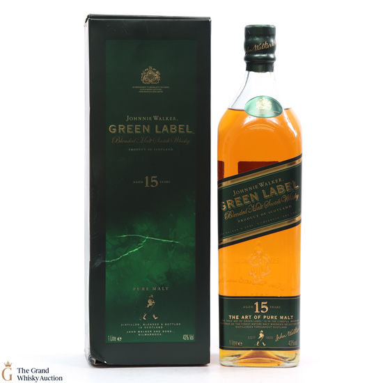 Johnnie Walker - 15 Year Old - Green Label 1L
