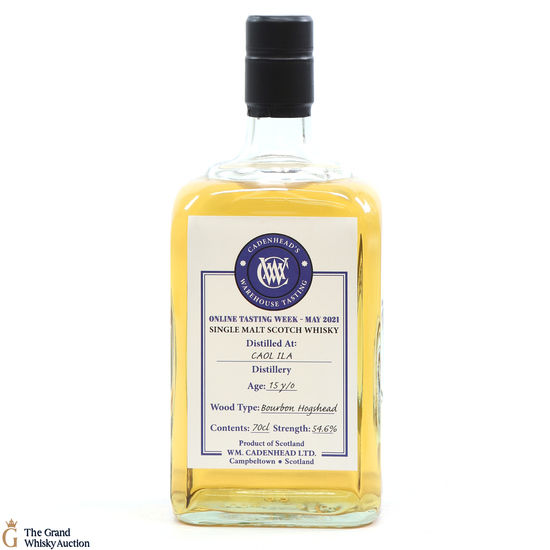 Caol Ila - 15 Year Old - Cadenhead's Online Tasting Week May 2021