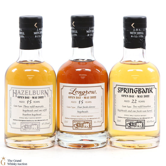 Campbeltown Malts Festival Open Day 2022 (3 x 20cl)