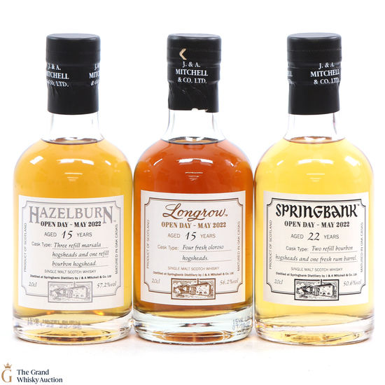 Campbeltown Malts Festival Open Day 2022 (3 x 20cl)