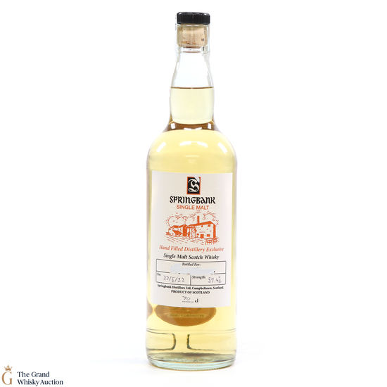 Springbank - 2022 Handfilled Distillery Exclusive 59.4%