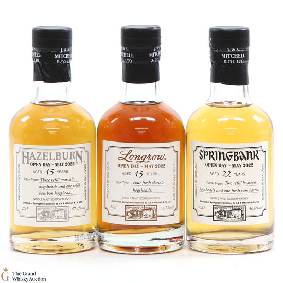 Campbeltown Malts Festival Open Day 2022 (3 x 20cl)