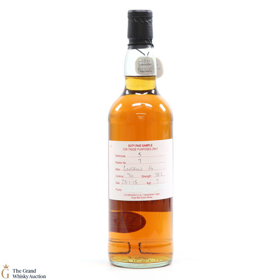 Longrow - 7 Year Old Fresh Sherry 2015 Duty Paid Sample 