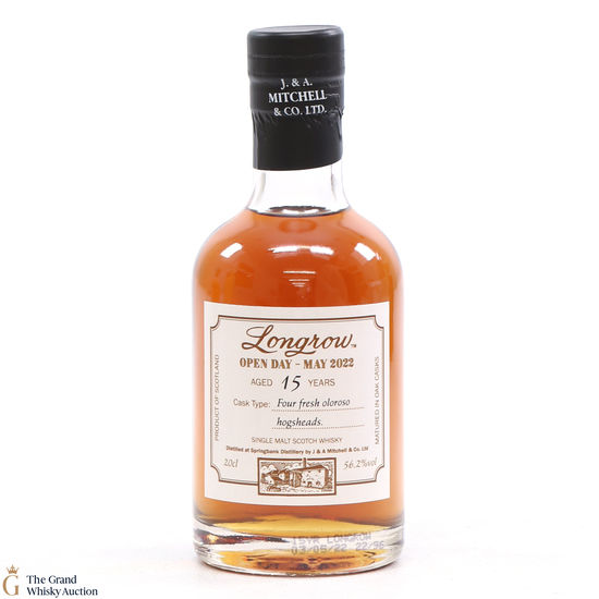 Longrow - 15 Year Old - Open Day May 2022 (20cl)