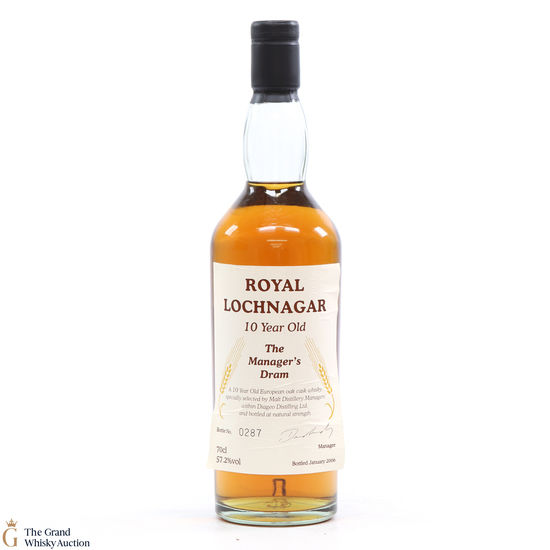 Royal Lochnagar - 10 Year Old (2006) - Manager's Dram 