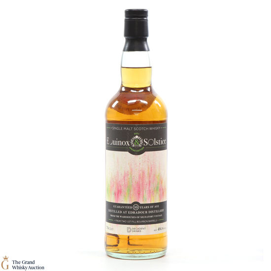 Edradour - 10 Year Old - Equinox & Solstice Spring 2021