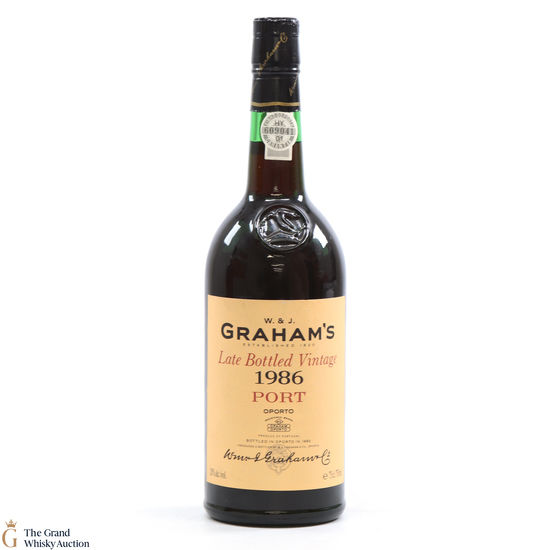 Graham's - LBV Port 1986