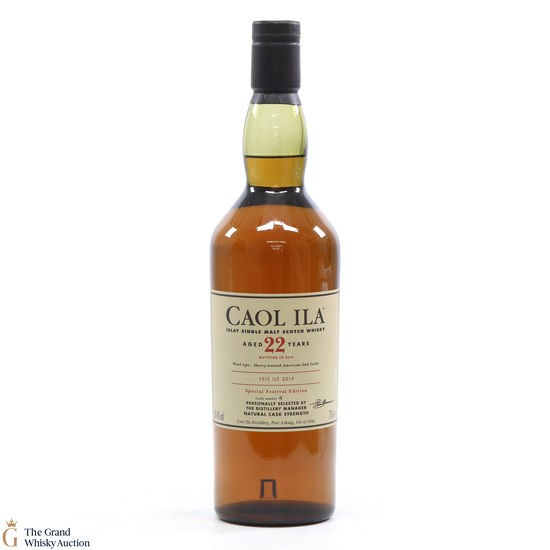 Caol Ila - 22 Year Old - Fèis Ìle 2019