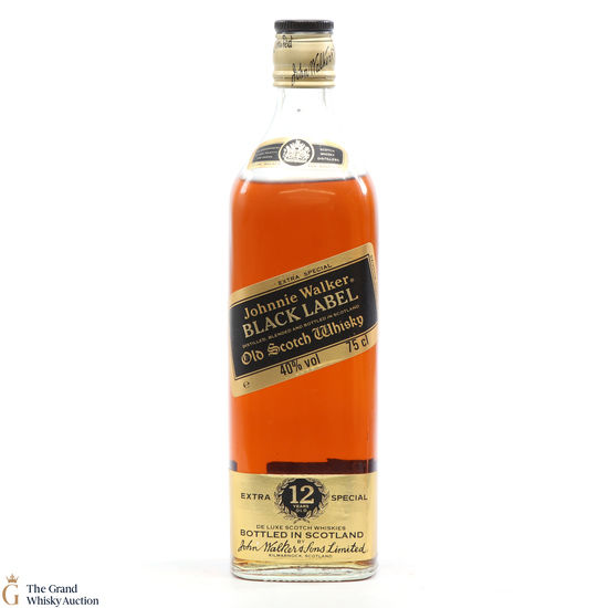 Johnnie Walker - 12 Year Old - Black Label (75cl) 