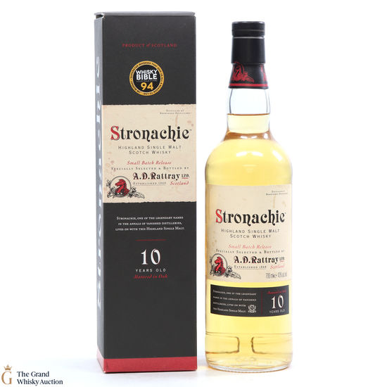 Benrinnes - Stronachie - 10 Year Old - A. D. Rattray