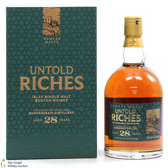 Bunnahabhain - 28 Year Old Wemyss Malts - Untold Riches