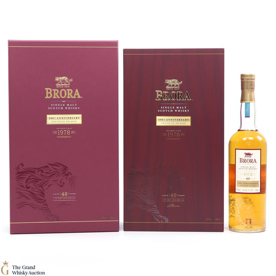 Brora - 40 Year Old - 200th Anniversary