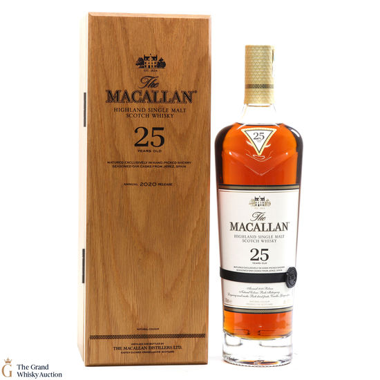 Macallan - 25 Year Old - Sherry Oak - 2020