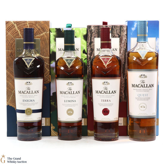 Macallan - Quest Collection - Set  (3 x 70cl & 1x 1L)