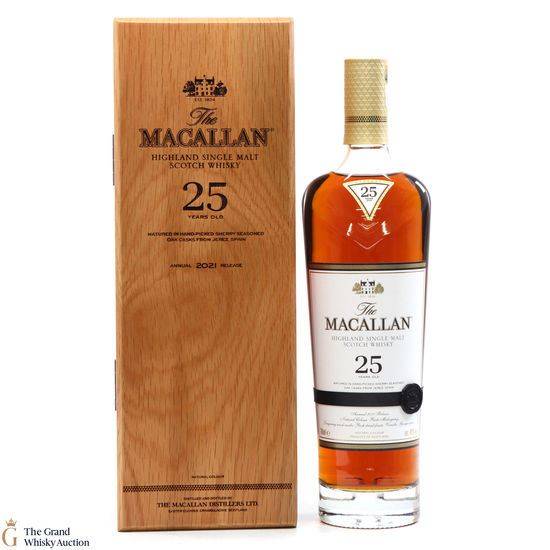 Macallan - 25 Year Old - Sherry Oak - 2021