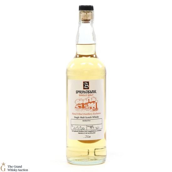 Springbank - 2022 Handfilled Distillery Exclusive 59.4%