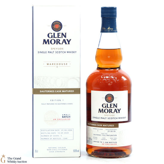 Glen Moray - Sauternes Cask Matured Edition 1 2006