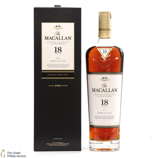Macallan - 18 Year Old - Sherry Oak (2020)