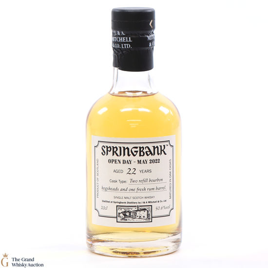 Springbank - 22 Year Old - Open Day May 2022 (20cl)
