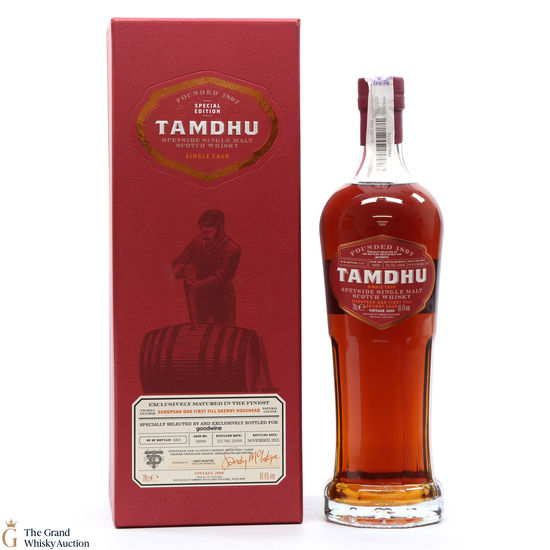 Tamdhu - 2006 Single Sherry Cask #3999 - Goodwine