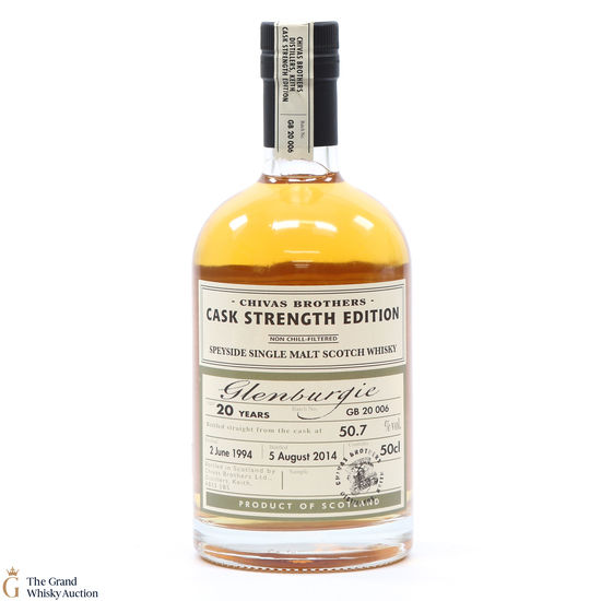 Glenburgie - 20 Year Old 1994 - Cask Strength - Batch #6 - Chivas (50cl)
