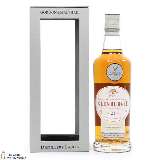 Glenburgie - 21 Year Old - Gordon & MacPhail Distillery Labels Collection