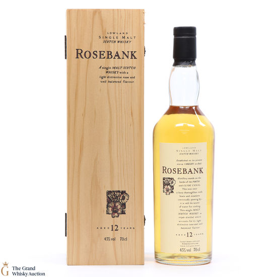 Rosebank - 12 Year Old - Flora & Fauna (Wooden Box)